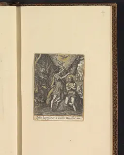 Doop van Christus by Adriaen Collaert