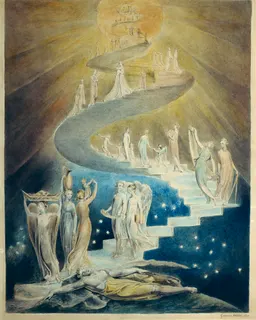 Jacob's Ladder by William Blake