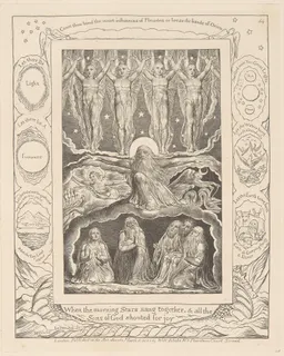 When the Morning Stars Sang Together by William Blake