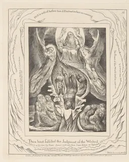 The Fall of Satan by William Blake