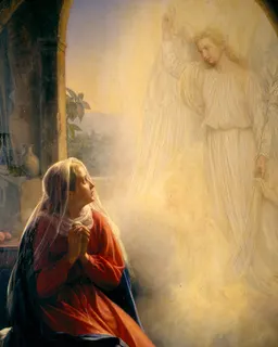 The Annunciation by Carl Heinrich Bloch