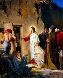The Raising of Lazarus by Carl Heinrich Bloch