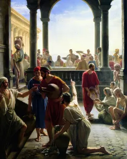 The Wedding at Cana by Carl Heinrich Bloch
