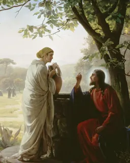 The Woman at the Well by Carl Heinrich Bloch