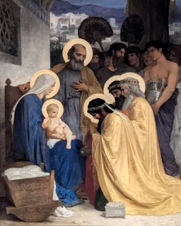 The Adoration of the Magi by William-Adolphe Bouguereau