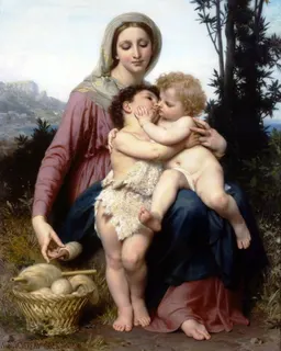 The Holy Family by William-Adolphe Bouguereau