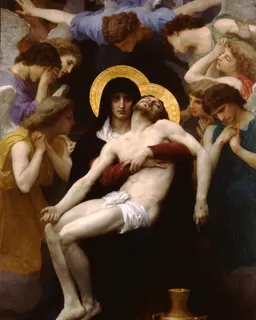 Pietà by William-Adolphe Bouguereau