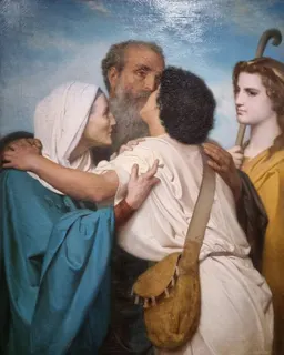 The Return of Tobias by William-Adolphe Bouguereau