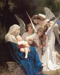 Song of the Angels by William-Adolphe Bouguereau