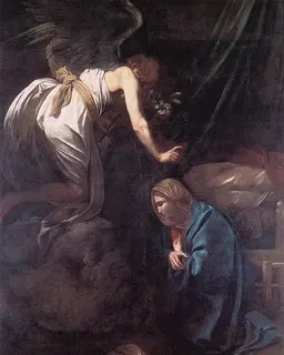 The Annunciation by Michelangelo Merisi da Caravaggio
