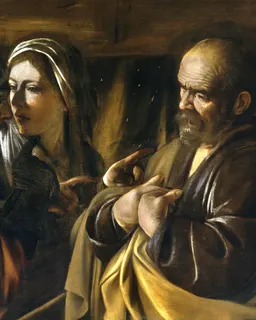 The Denial of Saint Peter by Michelangelo Merisi da Caravaggio
