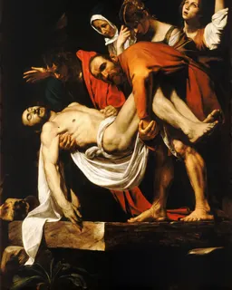 The Entombment of Christ by Michelangelo Merisi da Caravaggio