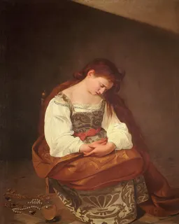 Penitent Magdalene by Michelangelo Merisi da Caravaggio
