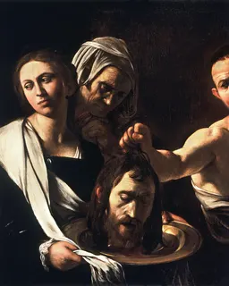 Salome with the Head of John the Baptist (Madrid) by Michelangelo Merisi da Caravaggio