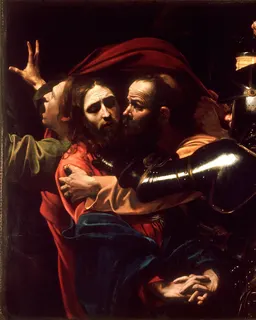The Taking of Christ by Michelangelo Merisi da Caravaggio