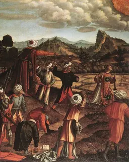 The Stoning of Saint Stephen by Vittore Carpaccio