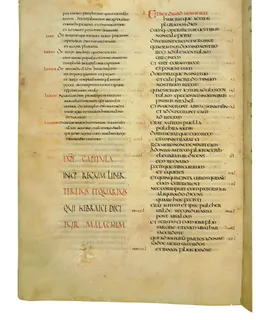 Codex Amiatinus, 1 Chronicles 16 (canvas 550) by Master of the Codex Amiatinus (Monkwearmouth-Jarrow scriptorium)