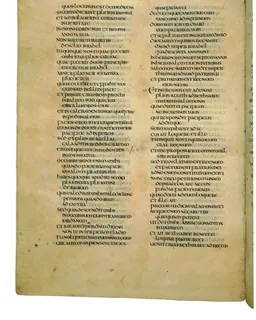 Codex Amiatinus, 1 Chronicles 18 (canvas 554) by Master of the Codex Amiatinus (Monkwearmouth-Jarrow scriptorium)
