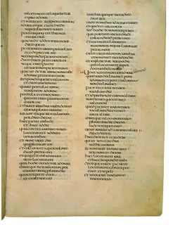 Codex Amiatinus, 1 Chronicles 19 (canvas 555) by Master of the Codex Amiatinus (Monkwearmouth-Jarrow scriptorium)