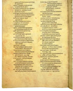 Codex Amiatinus, 1 Chronicles 4 (canvas 532) by Master of the Codex Amiatinus (Monkwearmouth-Jarrow scriptorium)