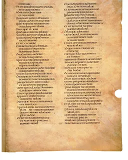 Codex Amiatinus, 1 Chronicles 5 (canvas 533) by Master of the Codex Amiatinus (Monkwearmouth-Jarrow scriptorium)
