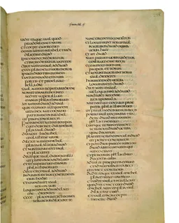 Codex Amiatinus, 1 Kings 13 (canvas 473) by Master of the Codex Amiatinus (Monkwearmouth-Jarrow scriptorium)