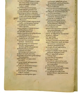 Codex Amiatinus, 1 Kings 19 (canvas 482) by Master of the Codex Amiatinus (Monkwearmouth-Jarrow scriptorium)