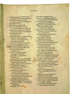 Codex Amiatinus, 1 Kings 21 (canvas 485) by Master of the Codex Amiatinus (Monkwearmouth-Jarrow scriptorium)