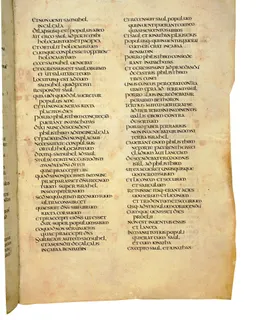 Codex Amiatinus, 1 Kings 4 (canvas 459) by Master of the Codex Amiatinus (Monkwearmouth-Jarrow scriptorium)