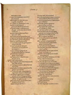 Codex Amiatinus, 1 Kings 8 (canvas 465) by Master of the Codex Amiatinus (Monkwearmouth-Jarrow scriptorium)