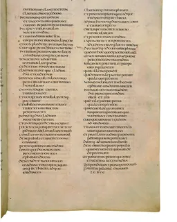Codex Amiatinus, 1 Samuel 20 (canvas 399) by Master of the Codex Amiatinus (Monkwearmouth-Jarrow scriptorium)