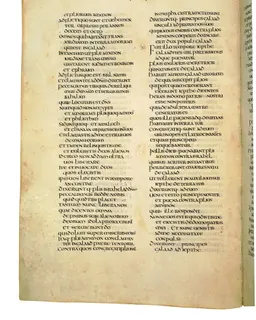 Codex Amiatinus, 1 Samuel 25 (canvas 406) by Master of the Codex Amiatinus (Monkwearmouth-Jarrow scriptorium)