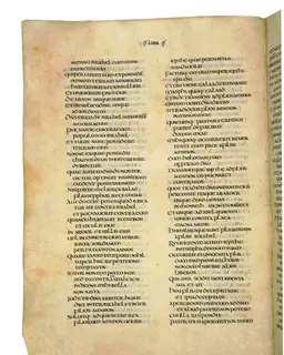 Codex Amiatinus, 1 Samuel 26 (canvas 408) by Master of the Codex Amiatinus (Monkwearmouth-Jarrow scriptorium)