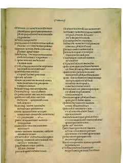 Codex Amiatinus, 1 Samuel 29 (canvas 413) by Master of the Codex Amiatinus (Monkwearmouth-Jarrow scriptorium)
