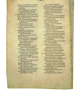 Codex Amiatinus, 1 Samuel 30 (canvas 414) by Master of the Codex Amiatinus (Monkwearmouth-Jarrow scriptorium)