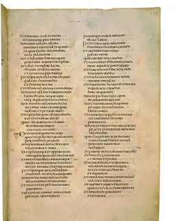 Codex Amiatinus, 2 Chronicles 3 (canvas 575) by Master of the Codex Amiatinus (Monkwearmouth-Jarrow scriptorium)