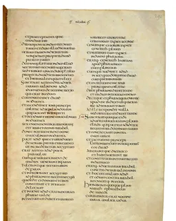 Codex Amiatinus, 2 Chronicles 4 (canvas 577) by Master of the Codex Amiatinus (Monkwearmouth-Jarrow scriptorium)