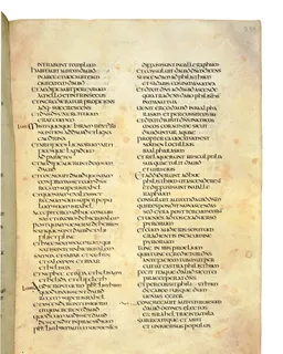 Codex Amiatinus, 2 Kings 13 (canvas 507) by Master of the Codex Amiatinus (Monkwearmouth-Jarrow scriptorium)