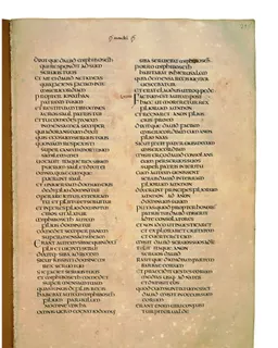 Codex Amiatinus, 2 Kings 17 (canvas 513) by Master of the Codex Amiatinus (Monkwearmouth-Jarrow scriptorium)