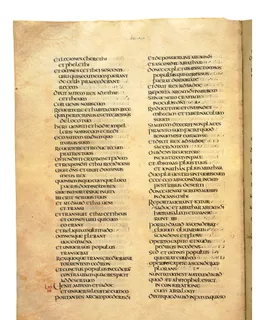 Codex Amiatinus, 2 Kings 25 (canvas 526) by Master of the Codex Amiatinus (Monkwearmouth-Jarrow scriptorium)