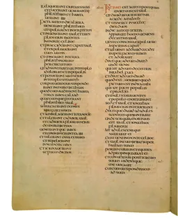 Codex Amiatinus, 2 Kings 7 (canvas 498) by Master of the Codex Amiatinus (Monkwearmouth-Jarrow scriptorium)