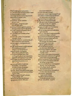 Codex Amiatinus, 2 Kings 8 (canvas 499) by Master of the Codex Amiatinus (Monkwearmouth-Jarrow scriptorium)