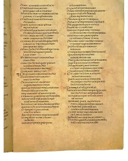 Codex Amiatinus, 2 Samuel 16 (canvas 441) by Master of the Codex Amiatinus (Monkwearmouth-Jarrow scriptorium)