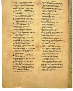 Codex Amiatinus, 2 Samuel 17 (canvas 442) by Master of the Codex Amiatinus (Monkwearmouth-Jarrow scriptorium)