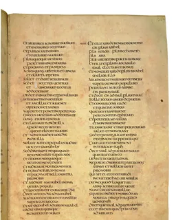 Codex Amiatinus, 2 Samuel 23 (canvas 451) by Master of the Codex Amiatinus (Monkwearmouth-Jarrow scriptorium)