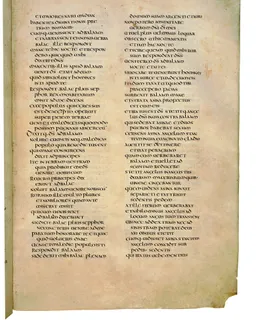 Codex Amiatinus, Deuteronomy 15 (canvas 263) by Master of the Codex Amiatinus (Monkwearmouth-Jarrow scriptorium)