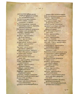 Codex Amiatinus, Deuteronomy 20 (canvas 270) by Master of the Codex Amiatinus (Monkwearmouth-Jarrow scriptorium)