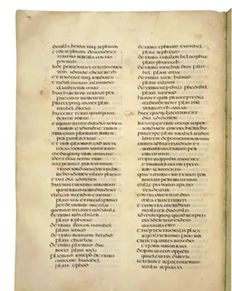 Codex Amiatinus, Deuteronomy 29 (canvas 284) by Master of the Codex Amiatinus (Monkwearmouth-Jarrow scriptorium)