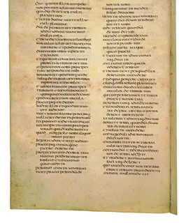 Codex Amiatinus, Deuteronomy 33 (canvas 290) by Master of the Codex Amiatinus (Monkwearmouth-Jarrow scriptorium)