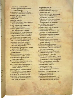 Codex Amiatinus, Deuteronomy 6 (canvas 249) by Master of the Codex Amiatinus (Monkwearmouth-Jarrow scriptorium)